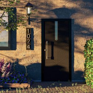 Vertical-Horizontal House Numbers